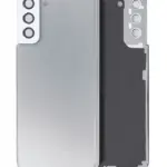 Capac Spate Sticla Samsung Galaxy S21 Plus Service Pack Original (Phantom Silver)