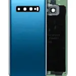 Capac Spate Sticla Samsung Galaxy S10 Service Pack Original (Prism Blue)
