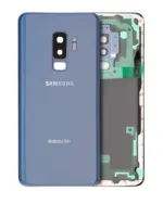 Capac Spate Sticla Samsung Galaxy S9 Plus Service Pack Original (Coral Blue)