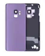 Capac Spate Sticla Samsung Galaxy S9 Service Pack Original (Lilac Purple)