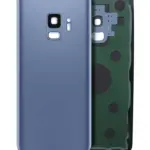 Capac Spate Sticla Samsung Galaxy S9 Service Pack Original (Coral Blue)