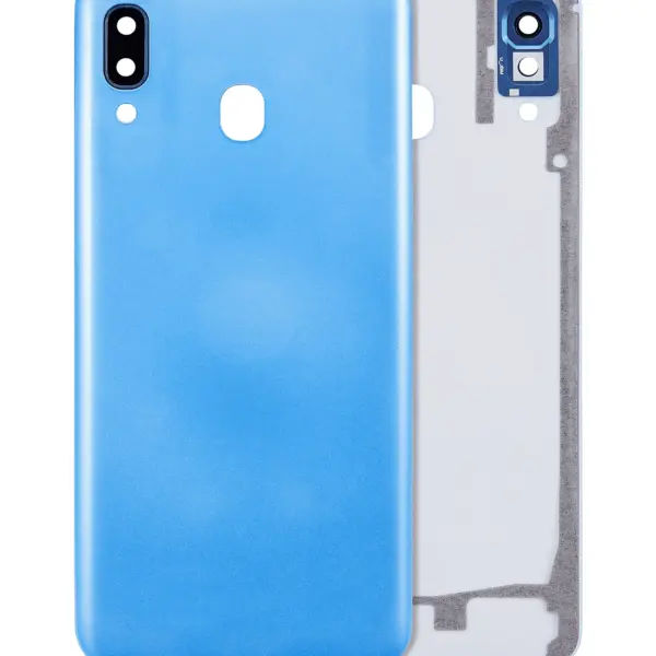Capac Spate Sticla Samsung Galaxy A30 AMPlus (Blue)