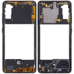 Carcasa Mijloc Samsung Galaxy A41 (A415) AMPlus (Prism Crush Black) - imagine 2