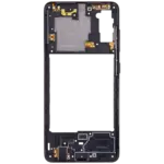 Carcasa Mijloc Samsung Galaxy A41 (A415) AMPlus (Prism Crush Black) - imagine 4