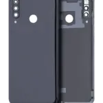 Capac Spate Sticla Huawei P30 Lite / Nova 4E  (Midnight Black) (Fara Logo)