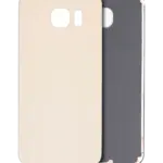 Capac Spate Sticla Samsung Galaxy S6 AMPlus (No Logo) (Gold)