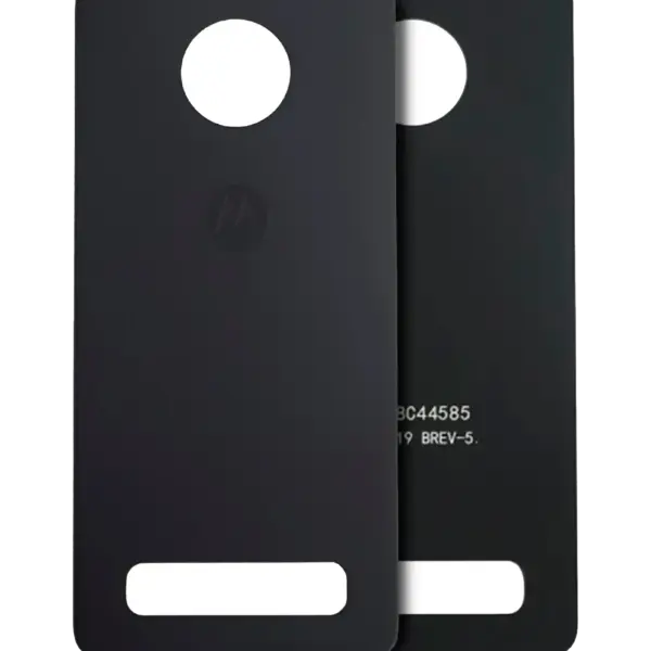 Capac Spate Sticla Motorola Moto Z4  Original (Gray)