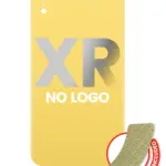Capac Spate Sticla iPhone XR (No Logo) (Yellow)