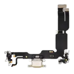 Cablu Flex Port Incarcare Cu Placa iPhone 15 Plus Premium (Yellow)