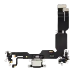 Cablu Flex Port Incarcare Cu Placa iPhone 15 Plus Premium (Black)