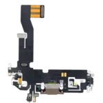 Cablu Flex Port Incarcare Cu Placa iPhone 12 / 12 Pro AMPlus (Gold)