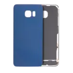 Capac Spate Sticla Samsung Galaxy S6 Edge AMPlus (No Logo) (Black Sapphire)