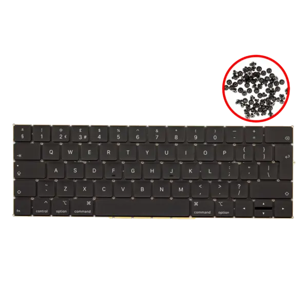 Tastatura Laptop A1989 MacBook Pro 13-inch 2018 Apple A1989/A1990 Backlight & Screws UK English