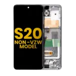 Display telefon Samsung Galaxy S20 5G (Non-Verizon 5G UW) Refurbished (Cloud White) - imagine 2