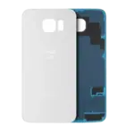 Capac Spate Sticla Samsung Galaxy S6 Service Pack Original (White)