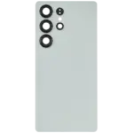 Capac Spate Sticla Samsung Galaxy S25 Ultra 5G AMPlus (No Logo) (Titanium Jade Green) - imagine 2