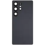 Capac Spate Sticla Samsung Galaxy S25 Ultra 5G AMPlus (No Logo) (Titanium Jade Black) - imagine 2