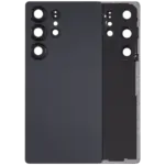 Capac Spate Sticla Samsung Galaxy S25 Ultra 5G AMPlus (No Logo) (Titanium Jade Black)