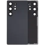 Capac Spate Sticla Samsung Galaxy S25 Ultra 5G AMPlus (No Logo) (Titanium Jade Black)