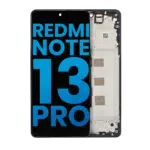 Display telefon Xiaomi Redmi Note 13 Pro 4G / Xiaomi Poco M6 Pro 4G / Xiaomi Redmi Note 14S Soft OLED OEM (Black)