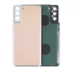Capac Spate Sticla Samsung Galaxy S21 Plus Service Pack Original (Phantom Gold)