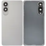 Capac Spate Sticla Samsung Galaxy S25 Edge Service Pack Original (No Logo) (Titanium Silver)