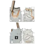 Heat Sink PS5 PlayStation 5 Slim (Set 2 Piese) - imagine 2