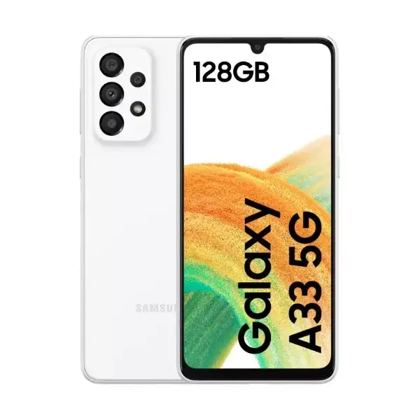 Telefon Mobil Samsung Galaxy A33 Dual SIM 6GB RAM 128GB 5G Awesome White RF