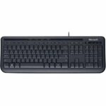 Tastatura Microsoft Cu Fir 109 Taste Usb Neagra