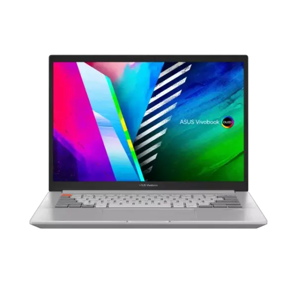 Laptop Asus M7400Q AMD Ryzen 7 5800H pana la 4.40 GHz 14" 2.8K OLED 16GB Ram 1TB SSD RTX 3050 Ti Argintiu Genuine RF
