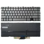 Tastatura Laptop ENVY x360 13-ba0028nn HP SN7191BL US Iluminare Argintie Genuine RF