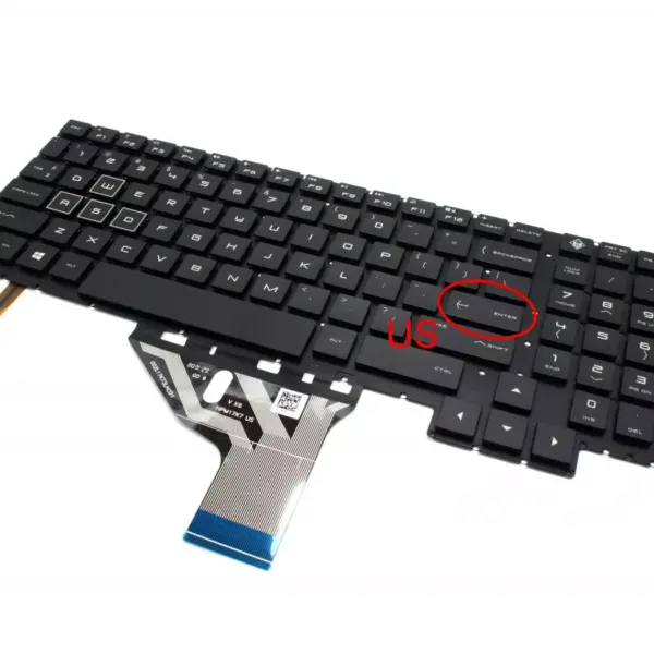 Tastatura Laptop Omen 17-an013dx HP HPM17K83USJ920 US Iluminare Neagra