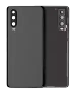 Capac Spate Sticla Huawei P30 (Black)