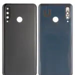 Capac Spate Sticla Huawei P30 Lite / Nova 4E  (Midnight Black) (Fara Logo)