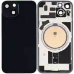 Capac Spate Sticla iPhone 14 Aftermarket (No Logo) (Midnight)