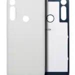 Capac Spate Sticla Motorola Moto G Fast  Original (White Pearl)