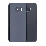 Capac Spate Sticla Samsung Galaxy S7 AMPlus (No Logo) (Black Onyx)