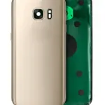 Capac Spate Sticla Samsung Galaxy S7 AMPlus (No Logo) (Gold Platinum)
