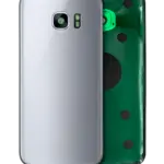 Capac Spate Sticla Samsung Galaxy S7 AMPlus (No Logo) (Silver)