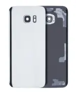 Capac Spate Sticla Samsung Galaxy S7 Edge AMPlus (No Logo) (Silver)