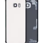 Capac Spate Sticla Samsung Galaxy S7 Edge AMPus (No Logo) (White)