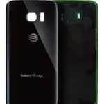 Capac Spate Sticla Samsung Galaxy S7 Edge (OEM Pull: Grade A) (Black Onyx)