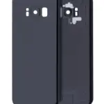 Capac Spate Sticla Samsung Galaxy S8 AMPlus (No Logo) (Midnight Black)