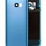Capac Spate Sticla Samsung Galaxy S8 Plus AMPlus (No Logo) (Coral Blue)