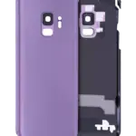 Capac Spate Sticla Samsung Galaxy S9 AMPlus (No Logo) (Lilac Purple)