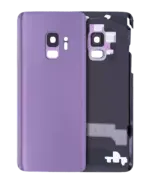 Capac Spate Sticla Samsung Galaxy S9 AMPlus (No Logo) (Lilac Purple)
