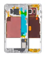 Carcasa Mijloc Samsung Galaxy S6 Edge Plus (White Pearl)