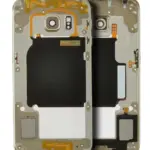 Carcasa Mijloc Samsung Galaxy S6 Edge Service Pack Original (Gold Platinum)