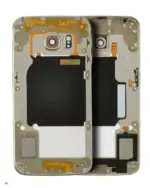 Carcasa Mijloc Samsung Galaxy S6 Edge Service Pack Original (Gold Platinum)