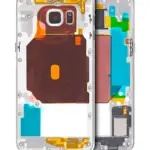 Carcasa Mijloc Samsung Galaxy S6 Edge (Silver)